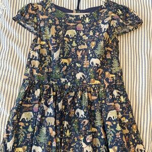 Classic Prep - Liberty London holiday print dress - size 8